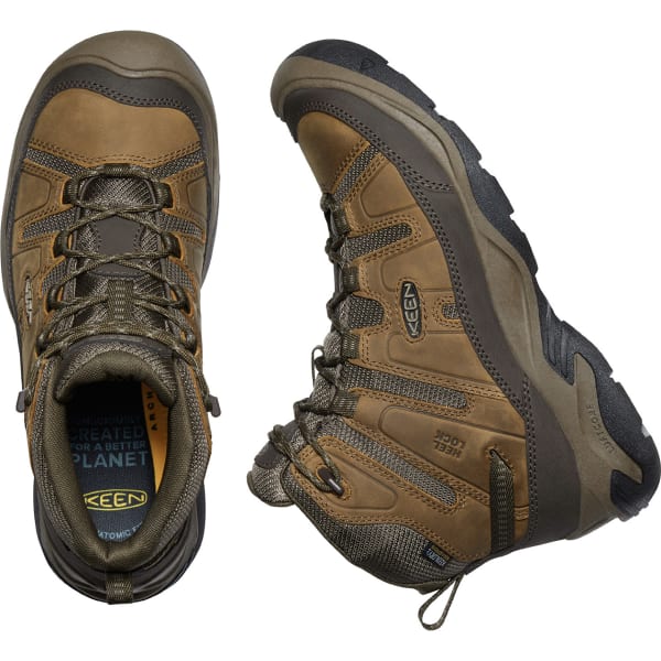 KEEN Men's Circadia Mid Waterproof Hiking Boots