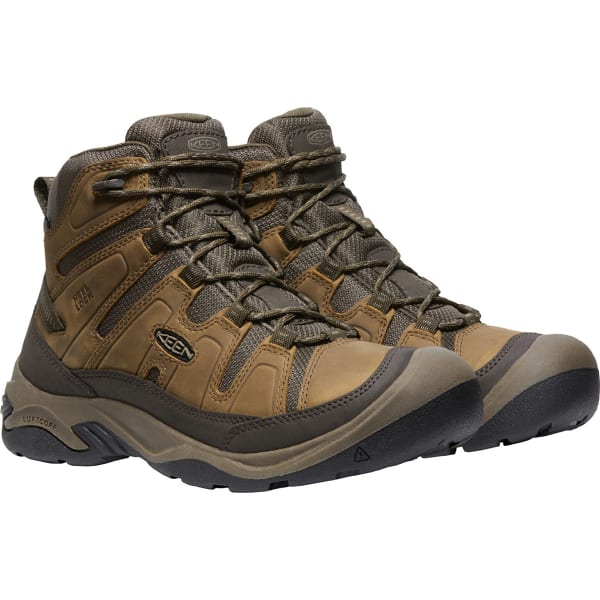 KEEN Men's Circadia Mid Waterproof Hiking Boots, Wide - Bob’s Stores