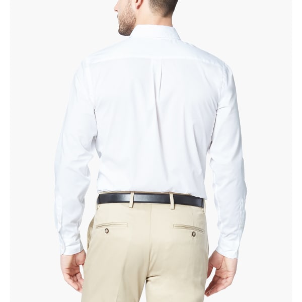 DOCKERS Men's Comfort Flex Button Down Long-Sleeve Shirt