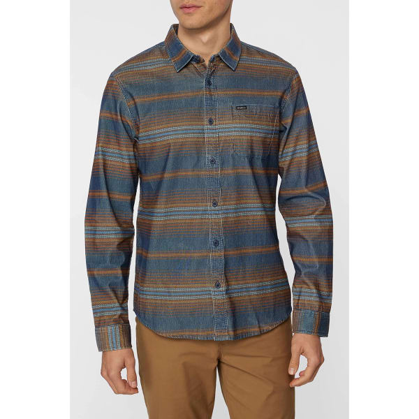 O'NEILL Young Men's Caruso Long-Sleeve Shirt