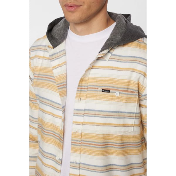 O'NEILL Young Men's Redmond Hooded Flannel Shirt