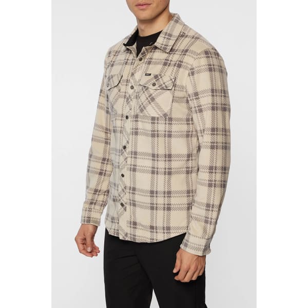 O'NEILL Young Men's Glacier Plaid Superfleece Flannel