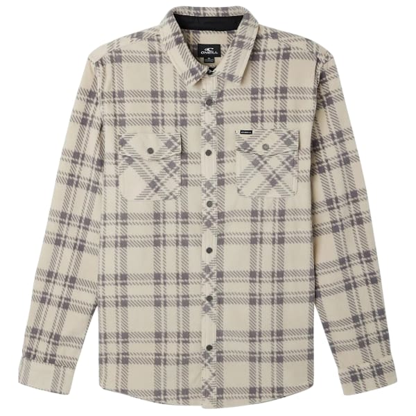 O'NEILL Young Men's Glacier Plaid Superfleece Flannel