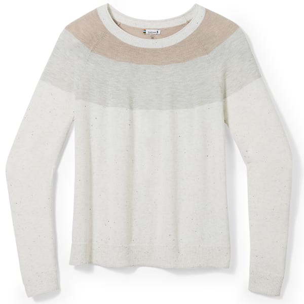 SMARTWOOL Women's Edgewood Colorblock Crew Sweater