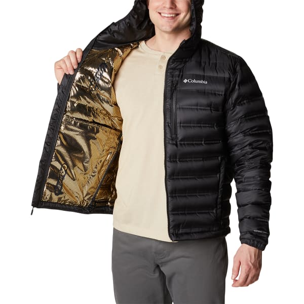 COLUMBIA Men's Pebble Peak Down Hooded Jacket