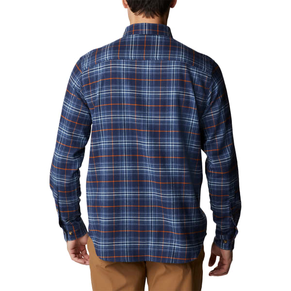 COLUMBIA Men’s Cornell Woods Flannel Long-Sleeve Shirt