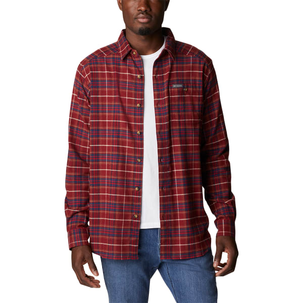 COLUMBIA Men’s Cornell Woods Flannel Long-Sleeve Shirt