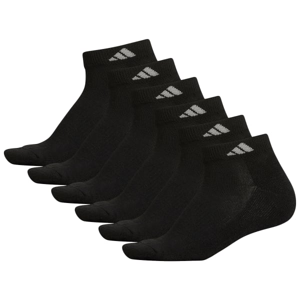 ADIDAS Women's Athletic Cushioned Low Cut Socks, 6-Pack