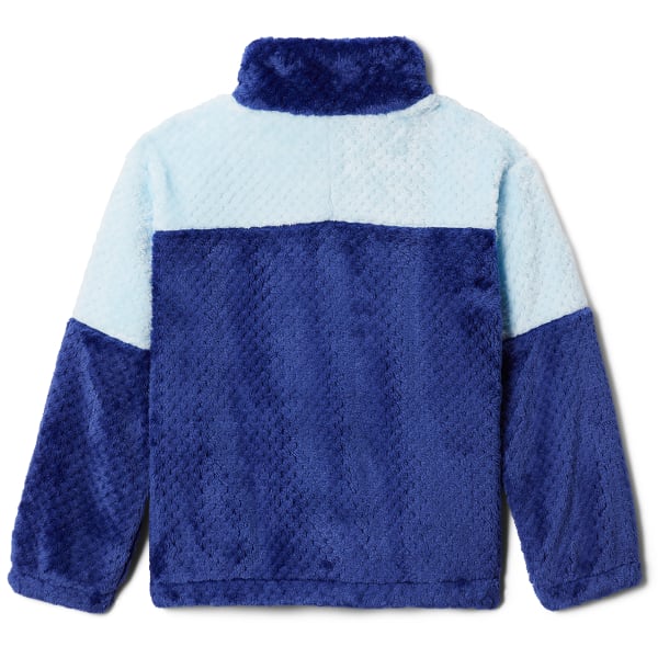 COLUMBIA Girls' Fire Side II Half-Zip Sherpa Fleece