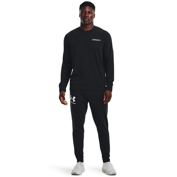 UNDER ARMOUR Men's UA Rival Terry Logo Crew