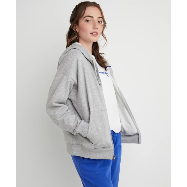 Powerblend Zip-Up Hoodie, Script Logo