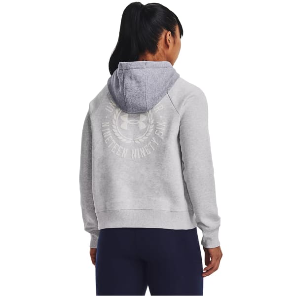 UNDER ARMOUR Women's UA Rival Fleece Colorblock Hoodie