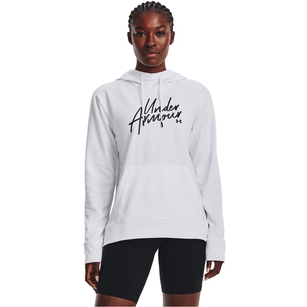 UNDER ARMOUR Women's Armour Fleece Script Hoodie