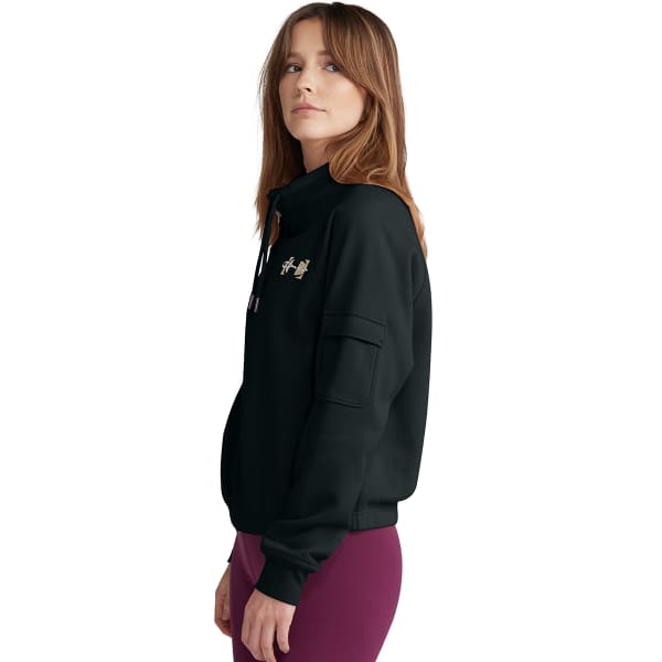 CHAMPION Women's Campus Eco Fleece Mini-Zip Mockneck