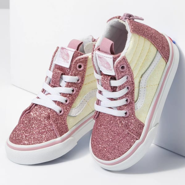 VANS Infant/Toddler Girls' Sk8-Hi Zip Sneakers