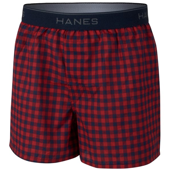 HANES Boys' Boxer Briefs w/ ComfortSoft Waistband, Assorted 4-Pack