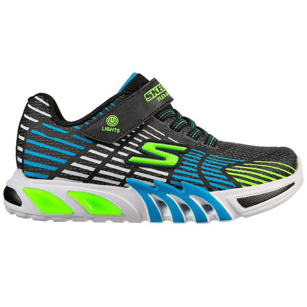 SKECHERS Boys' S Lights: Flex-Glow Elite Sneaker