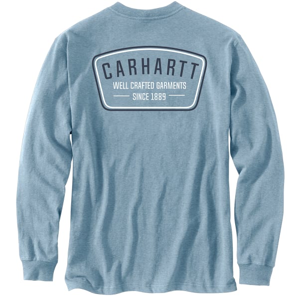 CARHARTT Men's Relaxed Fit Heavyweight Long-Sleeve Pocket Tee