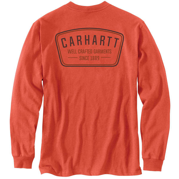 CARHARTT Men's Relaxed Fit Heavyweight Long-Sleeve Pocket Tee