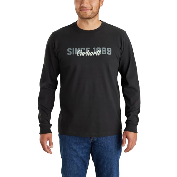 CARHARTT Men's Relaxed Fit Heavyweight Long-Sleeve Graphic Tee