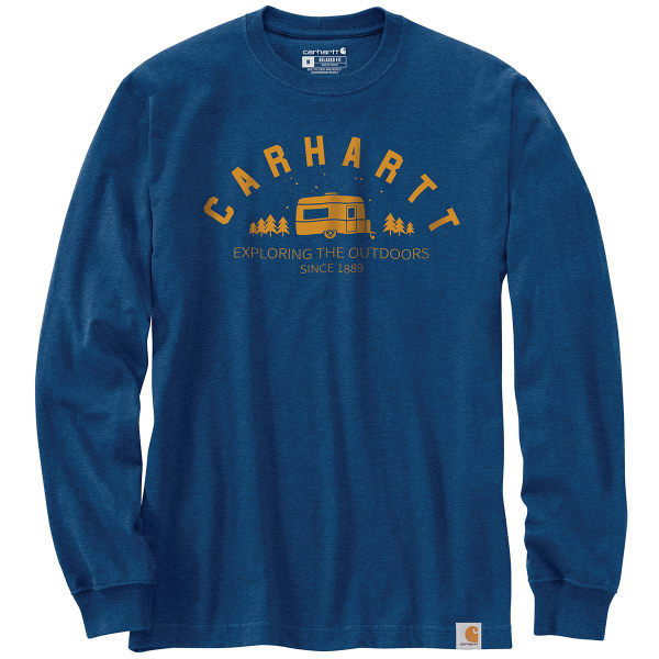 CARHARTT Men's Camper Relaxed Fit Long-Sleeve Graphic Tee