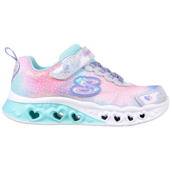 SKECHERS Girls' Flutter Heart Lights - Simply Love Shoes