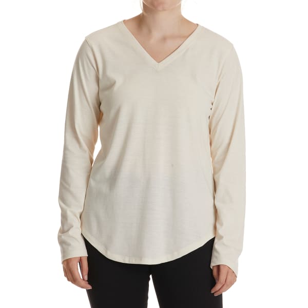 ALPINE LAKES Women's V-Neck Long-Sleeve Tee