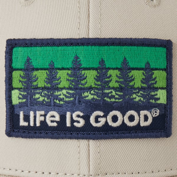 LIFE IS GOOD Women's Tree Patch Hard Mesh Back Cap