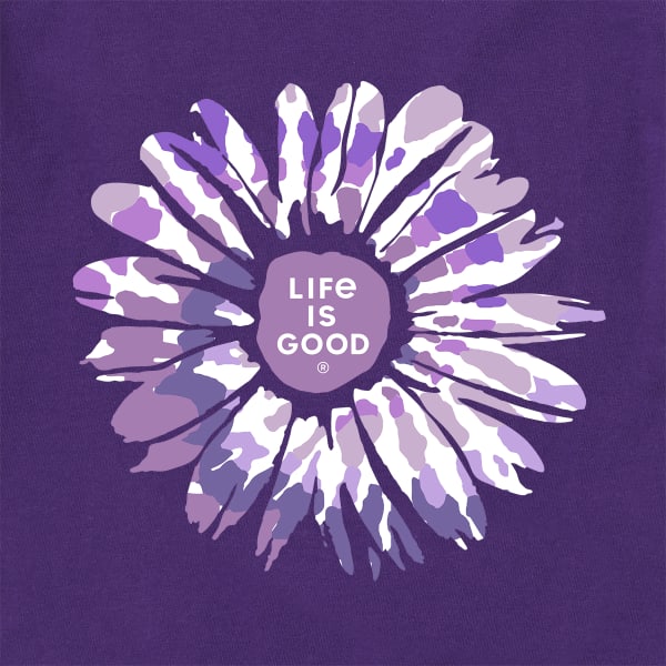 LIFE IS GOOD Women's Daisy Short-Sleeve Tee