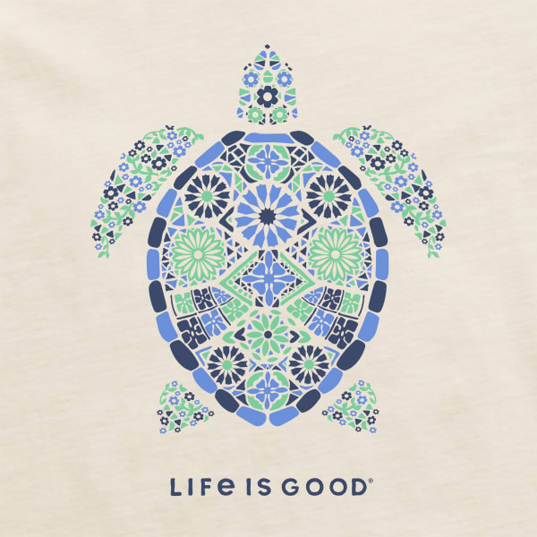 LIFE IS GOOD Women's Turtle Lightweight Sleep Tee