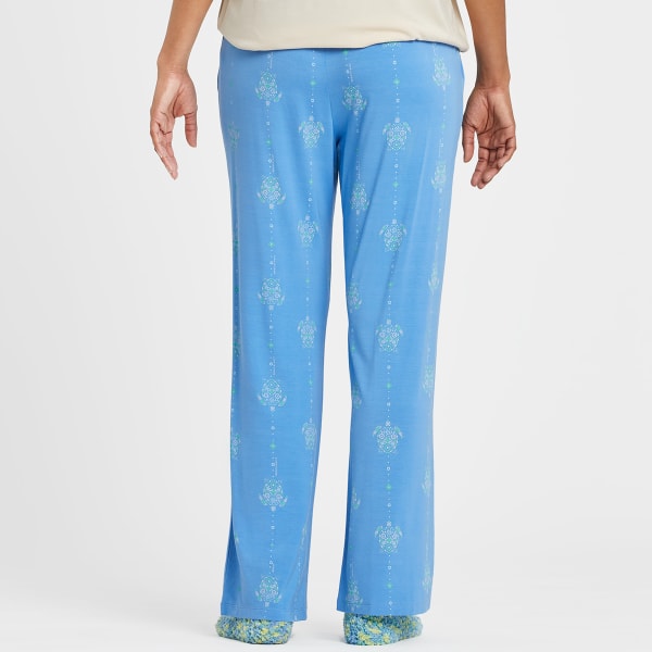 LIFE IS GOOD Women's Turtle Mosaic Lightweight Sleep Pants