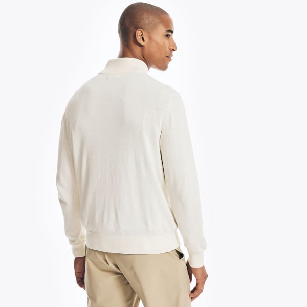 NAUTICA Men's Navtech 1/4-Zip Sweater