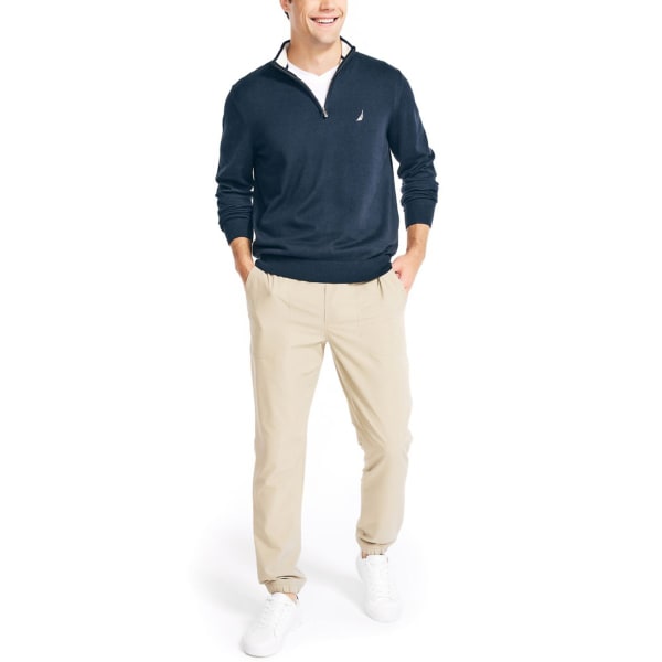 NAUTICA Men's Navtech 1/4-Zip Sweater