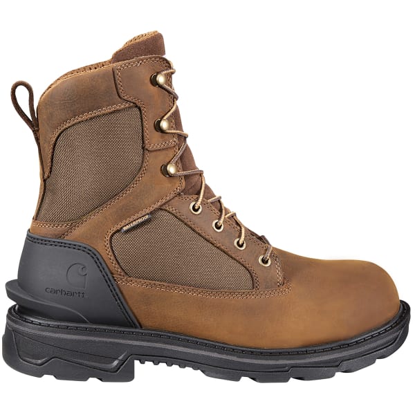 CARHARTT Men's Ironwood Waterproof 8" Alloy Toe Work Boots, Wide