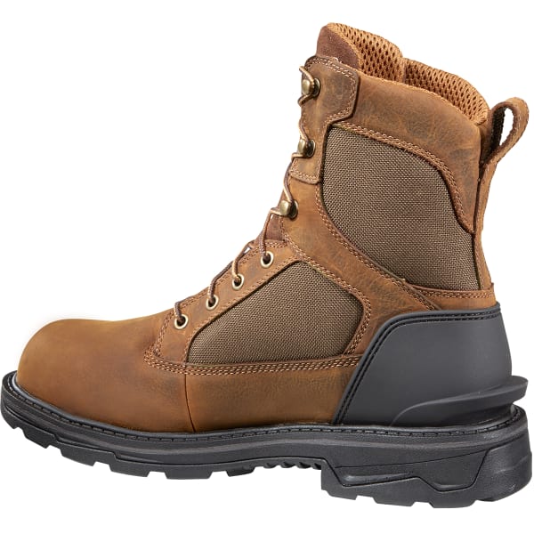 CARHARTT Men's Ironwood Waterproof 8" Alloy Toe Work Boots, Wide