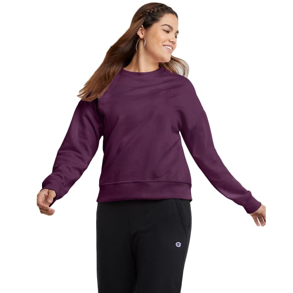 CHAMPION Women's Powerblend Fleece Crewneck Sweatshirt