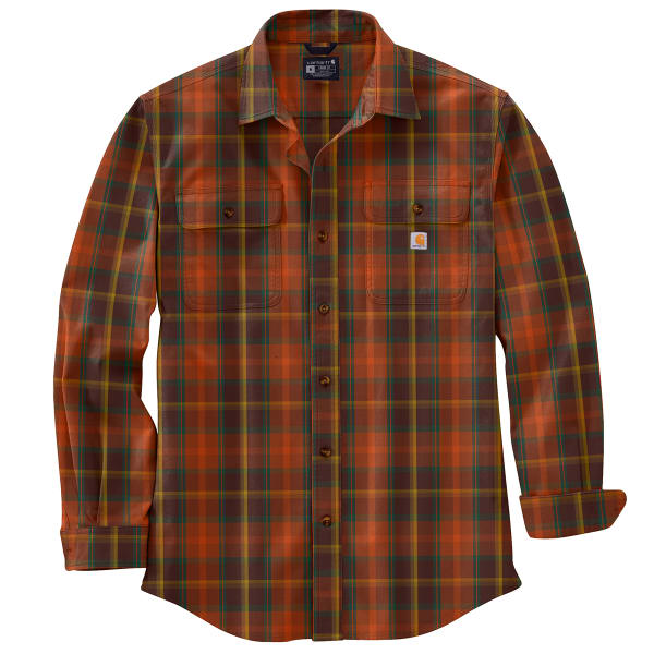 CARHARTT Men's Loose Fit Heavyweight Long-Sleeve Flannel