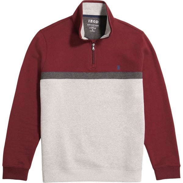 IZOD Men's Advantage Fleece 1/4- Zip Pullover