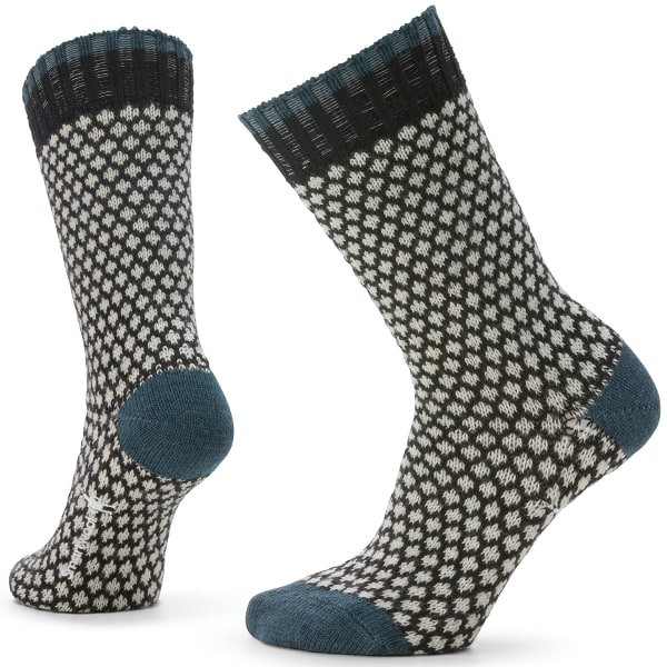 SMARTWOOL Women's Everyday Popcorn Polka Dot Crew Socks