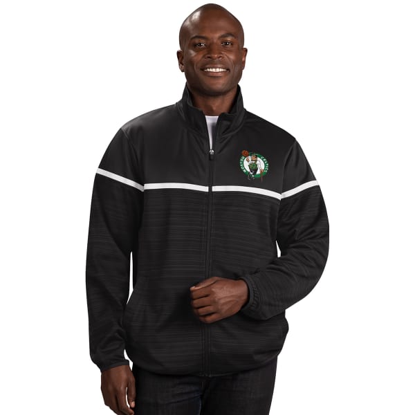 BOSTON CELTICS Men's G-III by Carl Banks Huddle Full-Zip Track Jacket