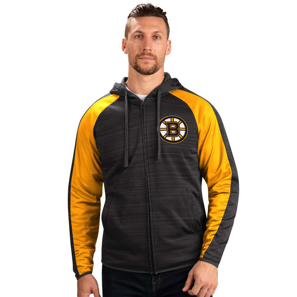 BOSTON BRUINS Men's G-III by Carl Banks Neutral Zone Full-Zip Hoodie