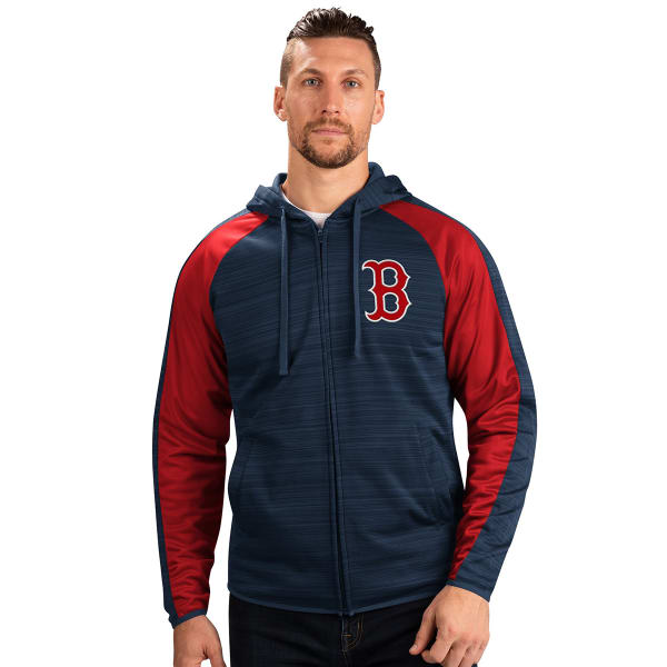 BOSTON RED SOX Men's G-II by Carl Banks Neutral Zone Full-Zip Hoodie