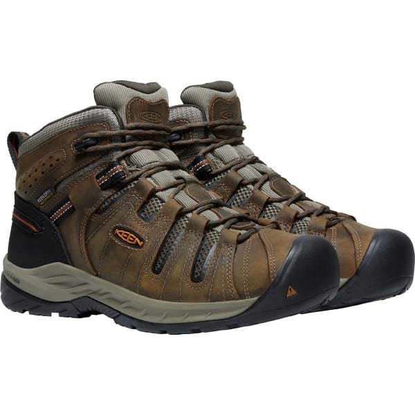 KEEN Men's Flint II Waterproof Mid Soft Toe Workboot