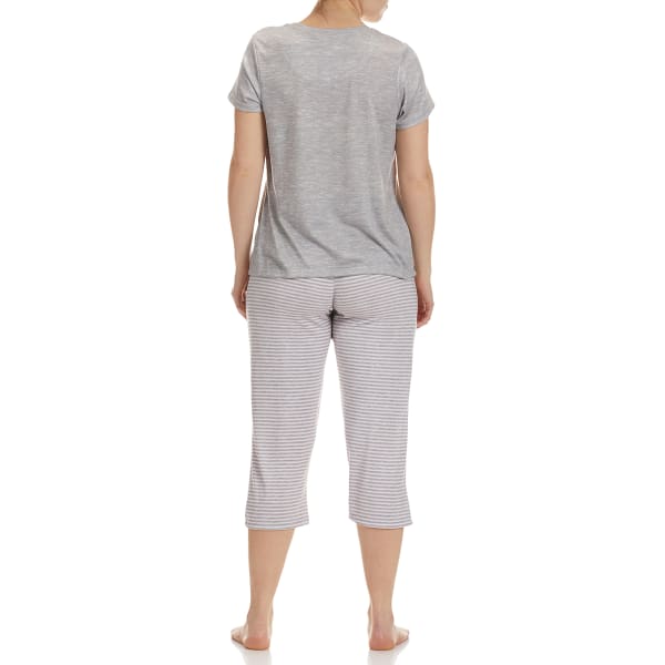 RENE ROFE Women's Hacci Capri Sleepwear Set - Bob's Stores