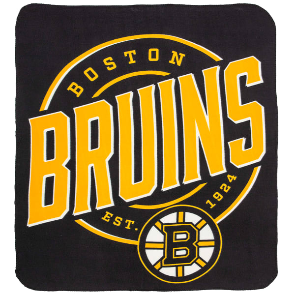 BOSTON BRUINS Campaign Fleece Throw Blanket 50"x60"