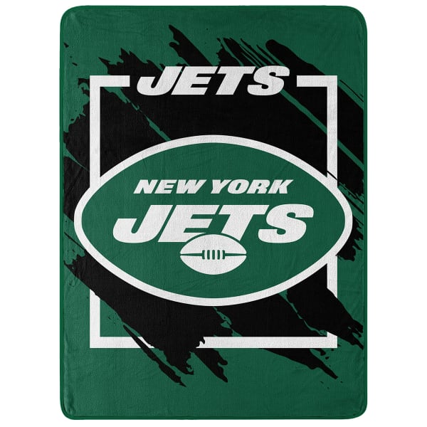 NEW YORK JETS Dimensional Micro Raschel Throw Blanket