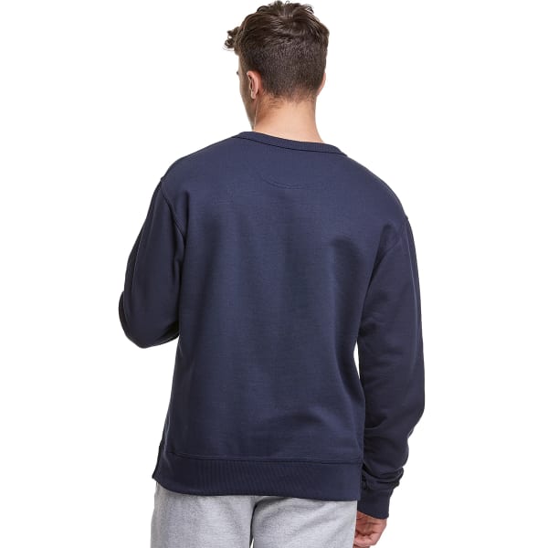 Men's Powerblend Fleece Crew, Classic Script Logo