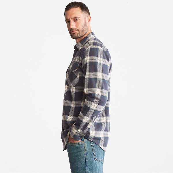 TIMBERLAND PRO Men's Woodfort Heavyweight Flannel Work Shirt