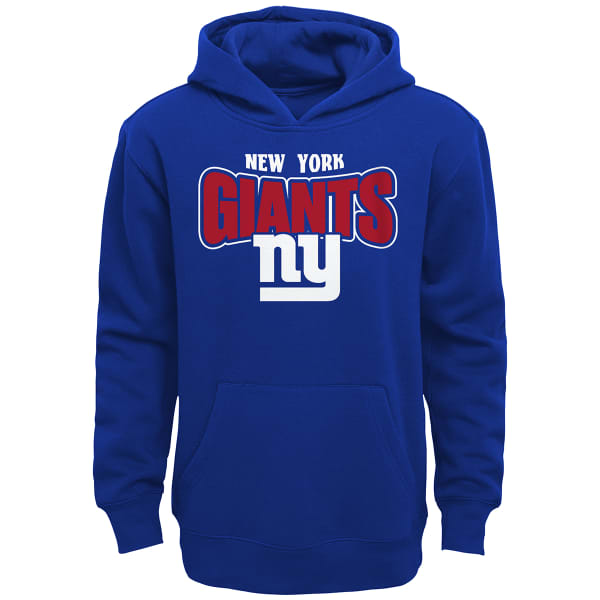 NEW YORK GIANTS Kids' Outerstuff Draft Pick Pullover Hoodie