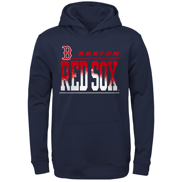 BOSTON RED SOX Kids' Outerstuff Play-By-Play Performance Pullover Hoodie